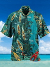 Kayak Hawaiian Shirt, Aloha Shirt For Summer