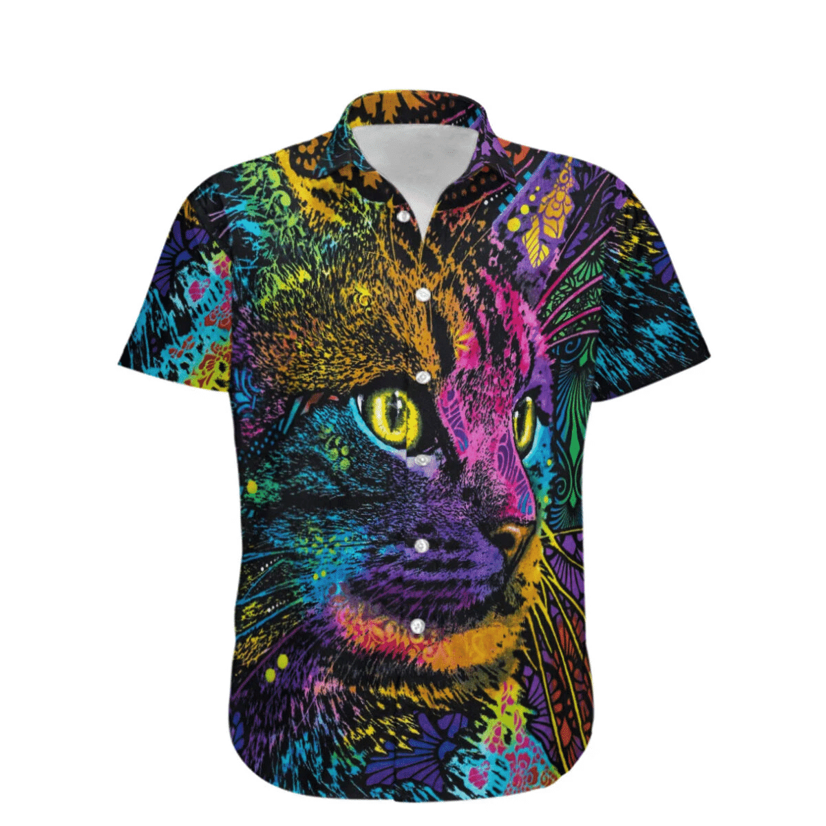 Love Cat Hawaiian Shirt, Aloha Shirt For Summer