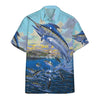 Hawaiian Shirt, Aloha Shirt For SummerBLue Marlin Custom Hawaii Shirt