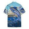 Hawaiian Shirt, Aloha Shirt For SummerBLue Marlin Custom Hawaii Shirt