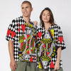 3D Queen Of Heart Couple Custom Short Sleeve Shirt