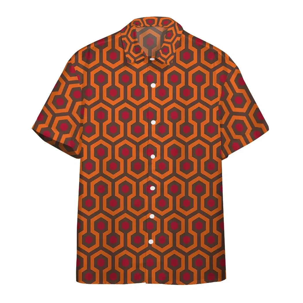 Hawaiian Shirt, Aloha Shirt For SummerOverlook Hotel Carpet The Shining Custom Hawaii Shirt PN201006Lb