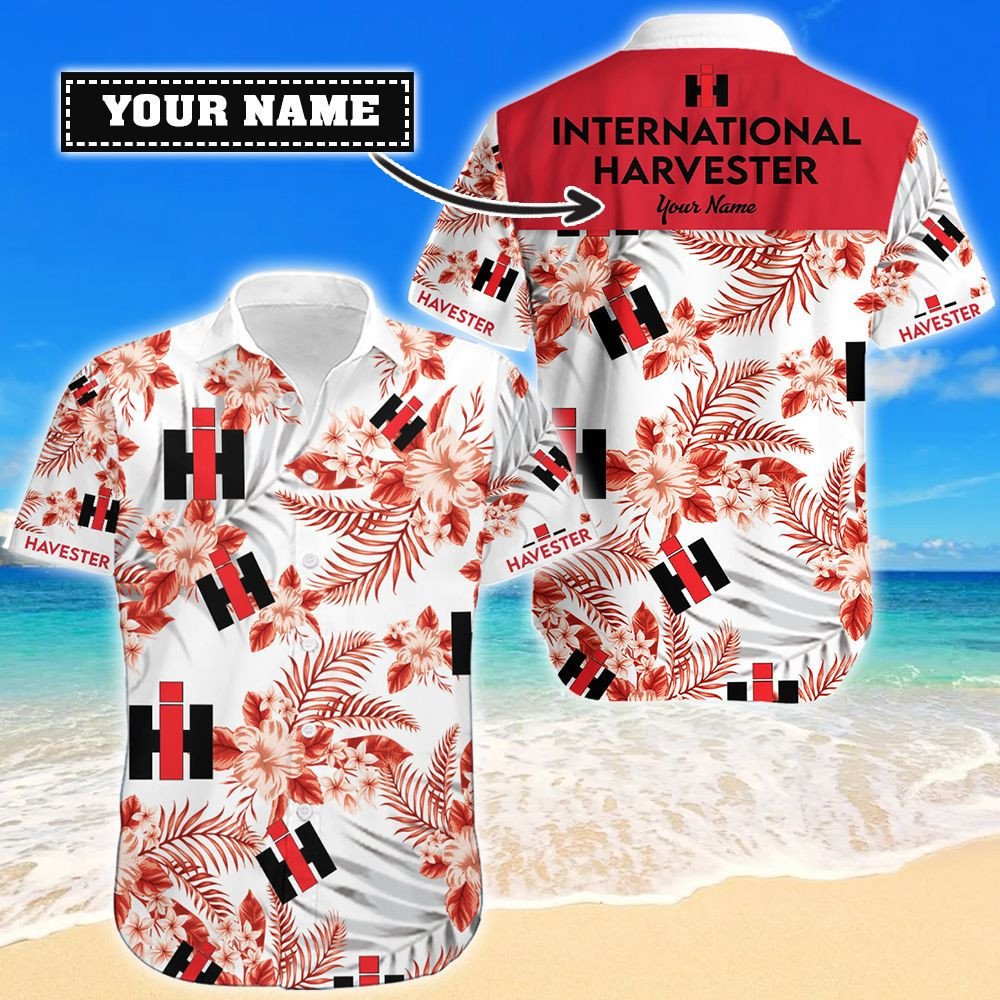 International harvester Personalized Hawaiian Shirt, Aloha Shirt For Summer