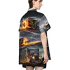 3D Hot Rod What A Ride Custom Short Sleeve Shirt