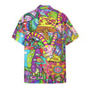 3D World Of Goats Hippie Custom Short Sleeve Shirt