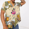 Hawaiian Shirt, Aloha Shirt For SummerFlamingo and Beer Custom Hawaii Shirt