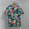 Hawaiian Shirt, Aloha Shirt For SummerSkull Lover Tattoo Pattern Custom Hawaii Shirt