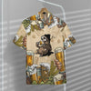 Hawaiian Shirt, Aloha Shirt For SummerSloth and Beer Custom Hawaii Shirt