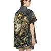 3D Sacred Skull Ancient Egypt Custom Short Sleeves Shirt