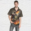 3D George Washington Stunner Custom Short Sleeve Shirt