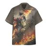 3D George Washington Stunner Custom Short Sleeve Shirt