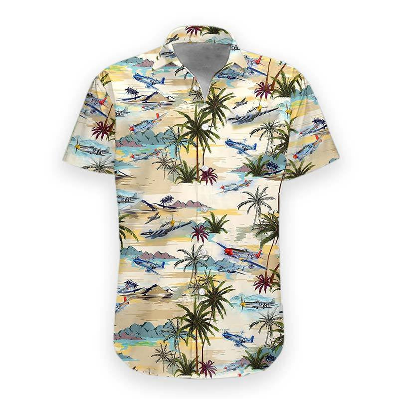 Hawaiian Shirt, Aloha Shirt For SummerAircraft Hawaii Shirt