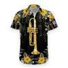 Hawaiian Shirt, Aloha Shirt For SummerTrumpet Hawaii Shirt