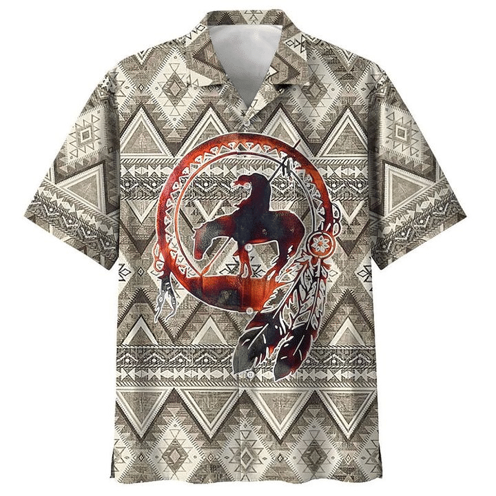 Native American Hawaiian Shirt, Aloha Shirt For Summer QT202104Lb