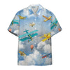 Hawaiian Shirt, Aloha Shirt For SummerAerobatic Planes Custom Hawaii Shirt