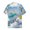 Hawaiian Shirt, Aloha Shirt For SummerAerobatic Planes Custom Hawaii Shirt