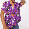 3D Boston Terrier Halloween Hawaii Shirt Unisex Short Sleeve Hawaiian Shirt Aloha For Summer