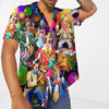Gearhuman 3D Funny Clowns Hawaiian Shirt, Aloha Shirt For Summer