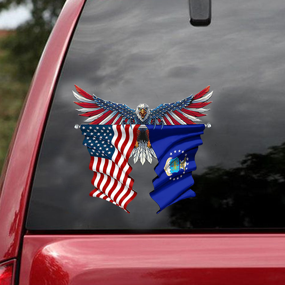 Air Force Flag Stickers Nice Vinyl Sticker Maker 10th Anniversary Gift