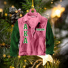 AKA - Gift For AKA - AKA Pink Clothing Custom Shaped Ornament Car Ornament