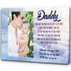 PresentsPrints, New Dad Personalized Canvas First Father&#39;s Day Gift for New Daddy 1st Time Father Gift Custom Baby Photo