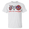 Firefighter peace love never forget 9 - 11 Shirts