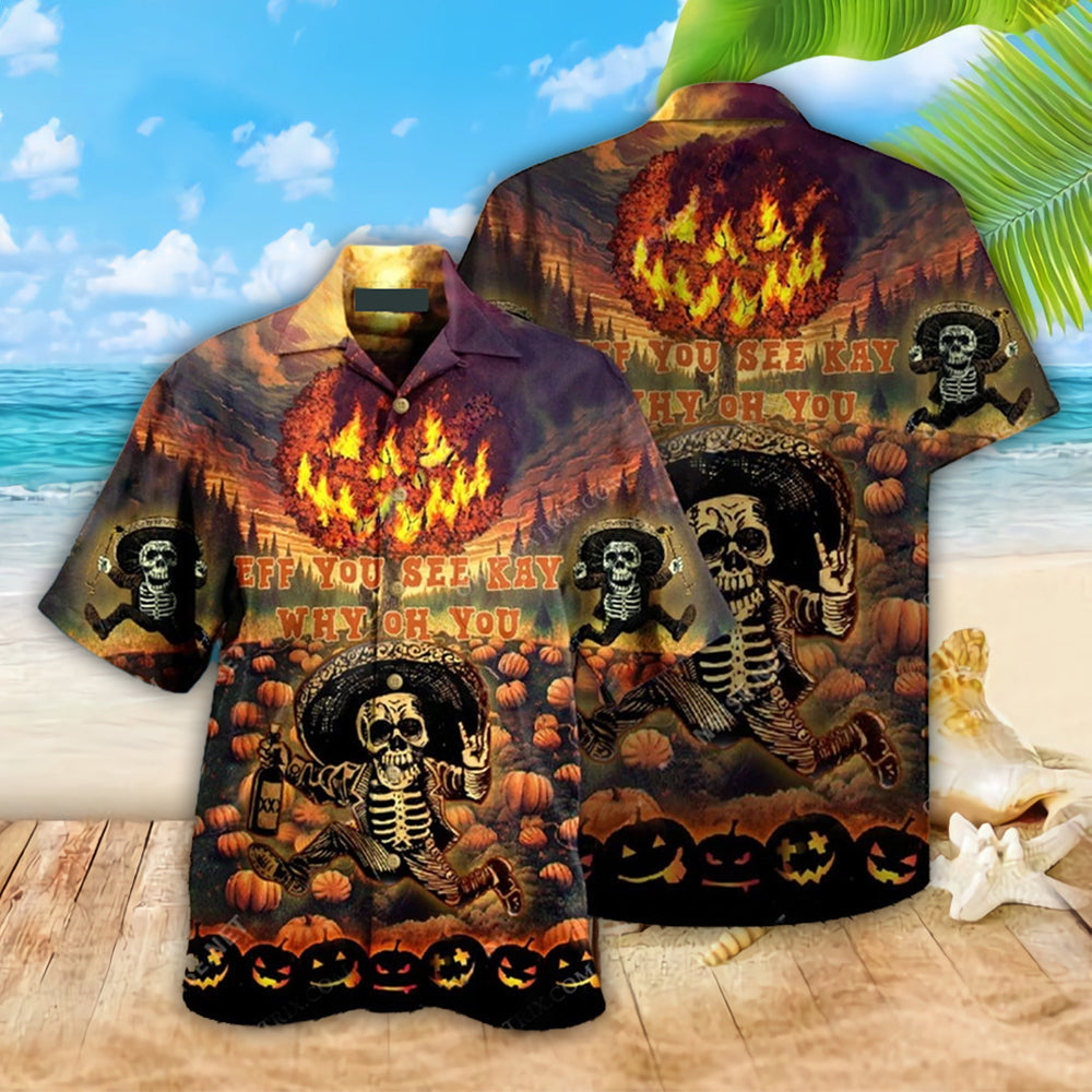PresentsPrint, Eff You See Kay Why Oh You Hawaiian Shirt, Aloha Shirt