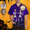 Custom Hawaiian Shirt with Your Face Halloween Theme Custom Image Hawaiian Shirt for Him