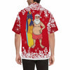 Custom Face Christmas Funny Men&#39;s Hawaiian Shirt