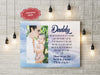PresentsPrints, New Dad Personalized Canvas First Father&#39;s Day Gift for New Daddy 1st Time Father Gift Custom Baby Photo