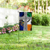 PresentsPrints, New Hampshire IRISH Garden Flag 12 inches x 18 inches Twin-Side Printing