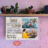 PresentsPrints, Personalized Canvas for Dad, You&#39;re The Dad Everyone Wishes They Had, Unique gifts ideas for Father&#39;s day