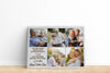 PresentsPrints, Happy Father&#39;s Day Grandpa Canvas, Personalized Photo Collage Gift for Grandfather, Papa &amp; Grandkids