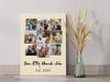 PresentsPrints, Personalized Family Canvas, Custom Family Photo Collage Canvas for Home Decoration, Unique gifts ideas for Father&#39;s day