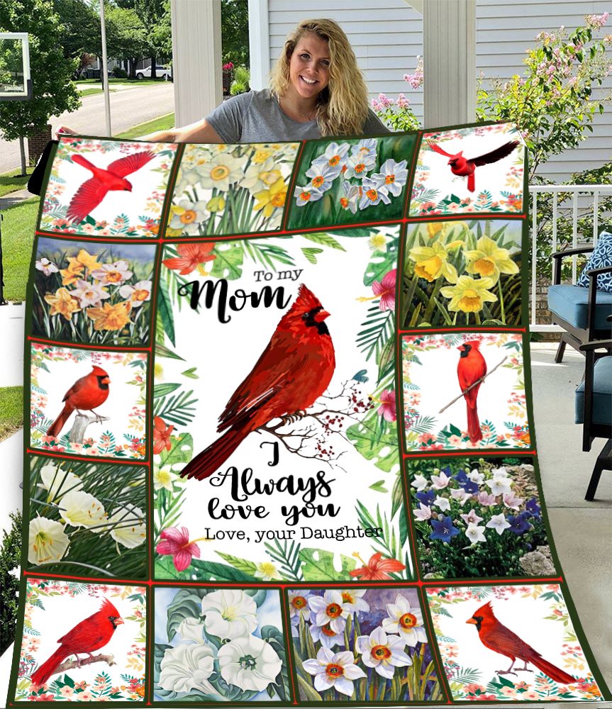 PresentsPrints, Always Love You Happy Mother's Day - Fleece Blanket