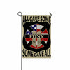 PresentsPrints, US Firefighter 911 All Gave Some Some Gave All Garden Flag 12 inches x 18 inches Twin-Side Printing