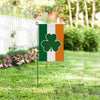 PresentsPrints, IRISH SHAMROCK Garden Flag 12 inches x 18 inches Twin-Side Printing