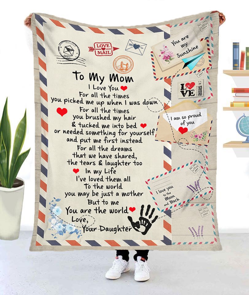 PresentsPrints, Happy Mother's Day - Fleece Blanket