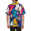 Custom Father Face Men&#39;s All Over Print Hawaiian Shirt