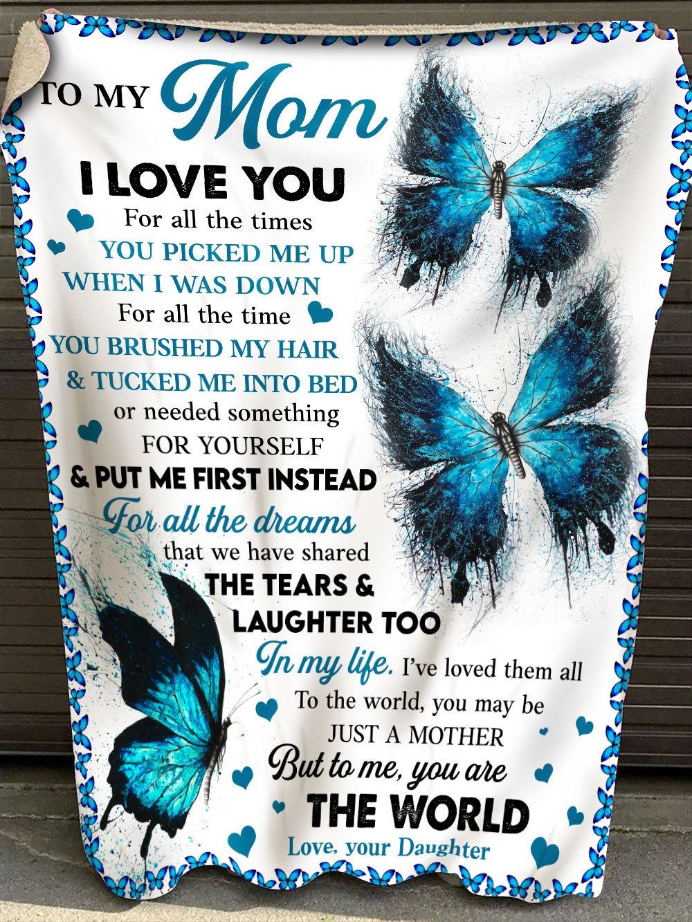 PresentsPrints, Happy Mother's Day - Fleece Blanket