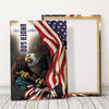 PresentsPrints, God Bless America - Unique Eagle Christian Canvas