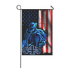 PresentsPrints, 343 Firefighter 911 Garden Flag 12x18 inches Twin-Side Printing