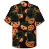 Black Cat- Halloween Hawaiian Shirt, Aloha Shirt
