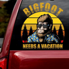 Big Foot Car Decal Sticker | Waterproof | Vinyl Sticker