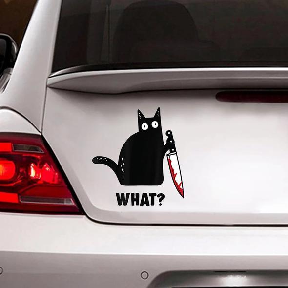 Cats Lover Car Decal Sticker | Waterproof | Vinyl Sticker