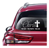 Christ Car Decal Sticker | Waterproof | Vinyl Sticker