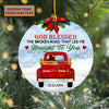 God Blessed The Broken Road That Led Me Straight To You - Car Ornament