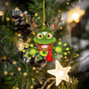 Custom Shaped Ornament - Frog - Nt168 105 Car Ornament