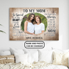 PresentsPrints, To my Mom, You always love Me, Personalized Canvas, Mother&#39;s Day Gift