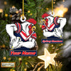 Custom Shaped Ornament - Sydney Roosters - 3 - RD Car Ornament